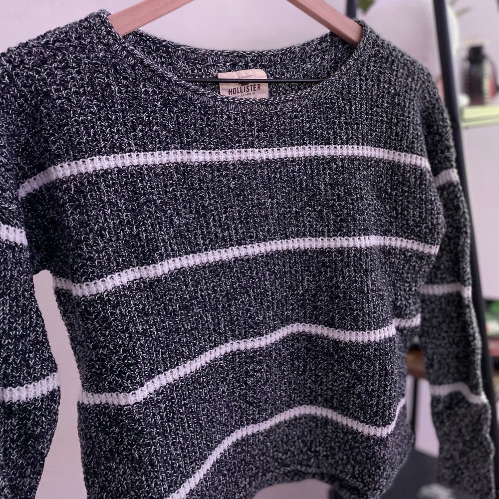 XS Hollister Striped Knit Sweater